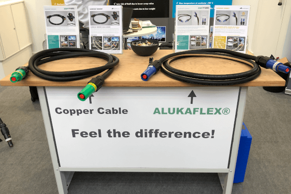 Alukaflex cables from DanCables at prolight+sound