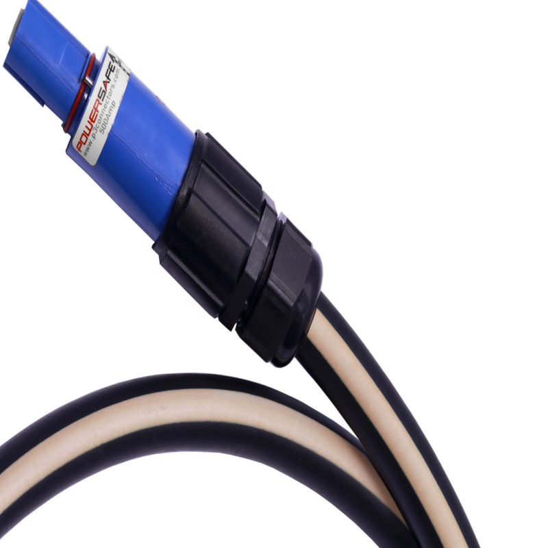 Alukaflex Connect - Aluminum cable with powersafe connector