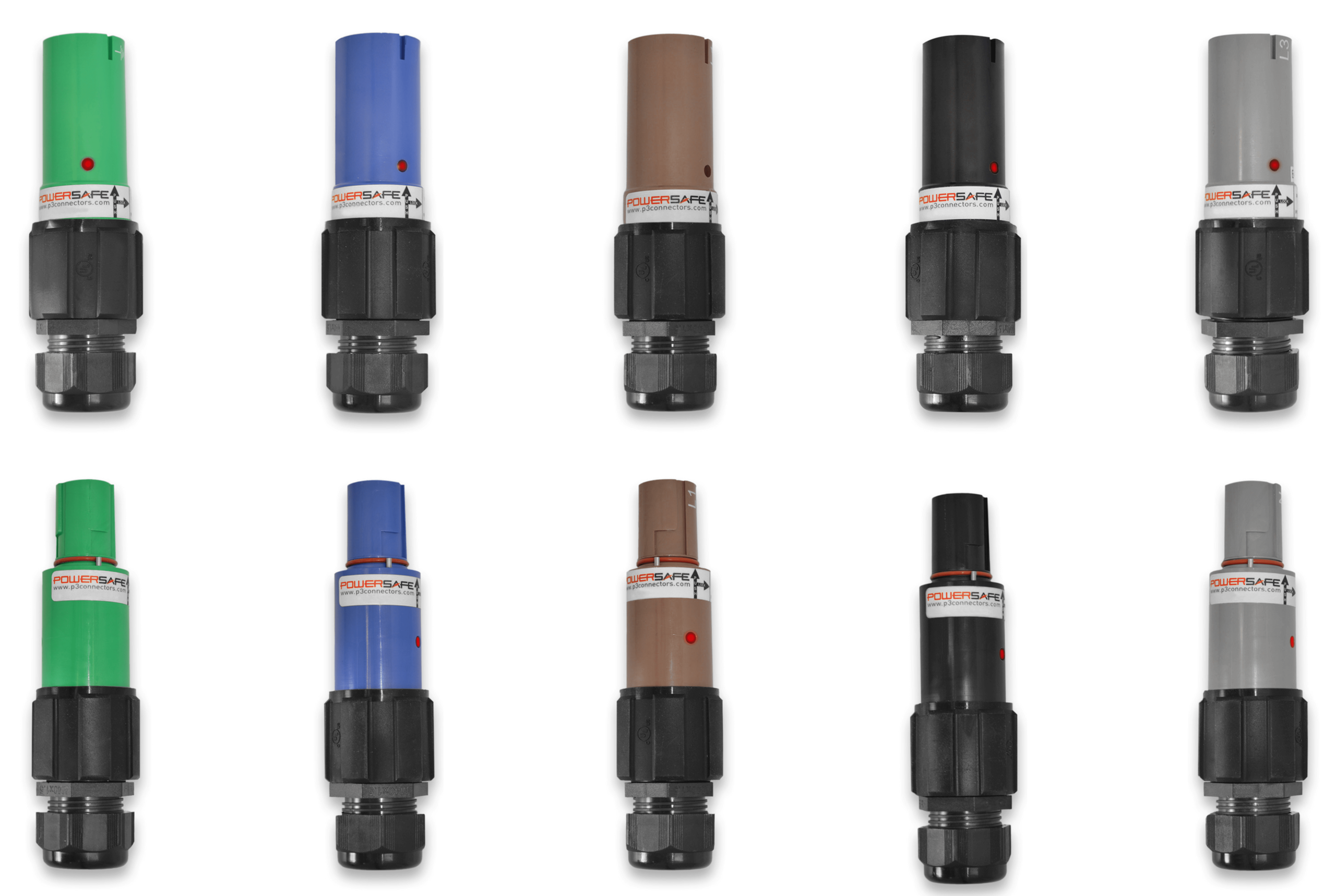 PowerSafe Connectors from Phase 3 Connectors