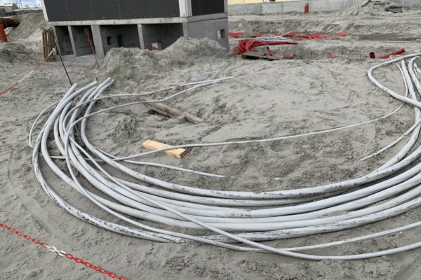 Port of Skagen - aluminum installation cables in the ground_2