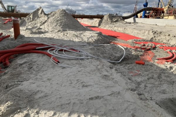 Port of Skagen - aluminum installation cables