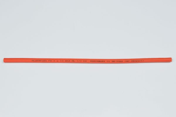 Alukaflex PV aluminum cable in red