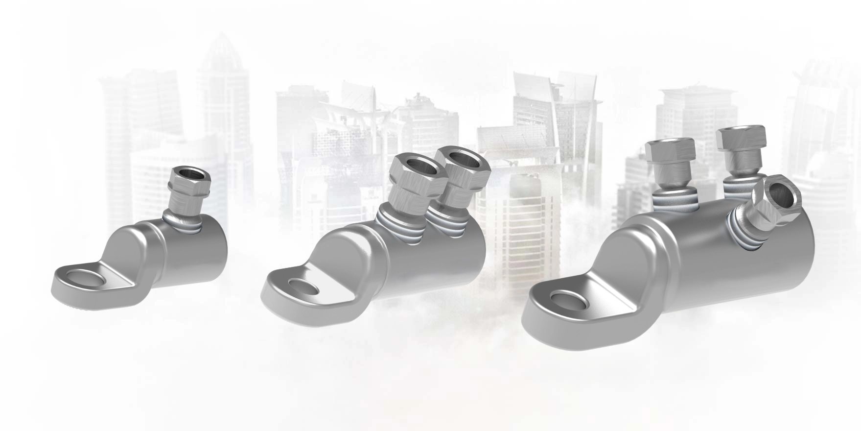Mechanical screw cable lugs